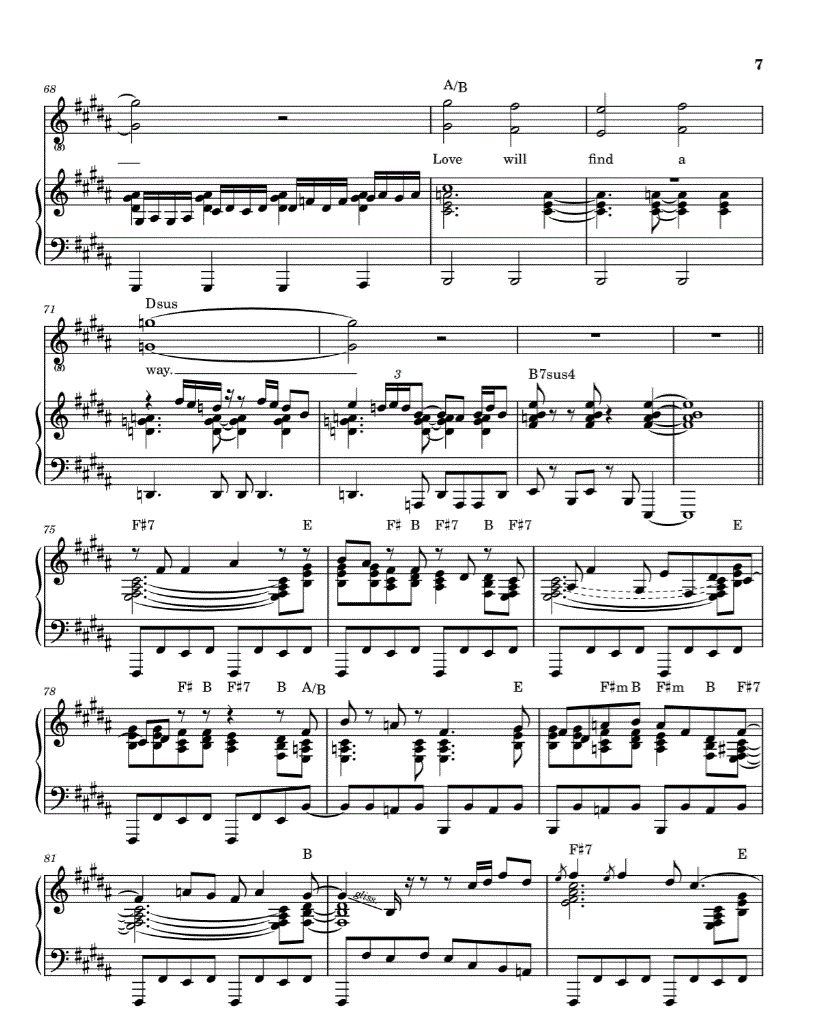 Sheet Music